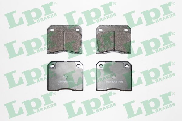 set placute frana,frana disc 05P530 LPR