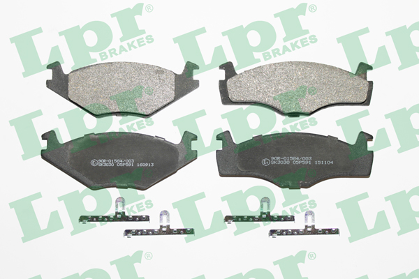 Set placute frana,frana disc 05P591 LPR