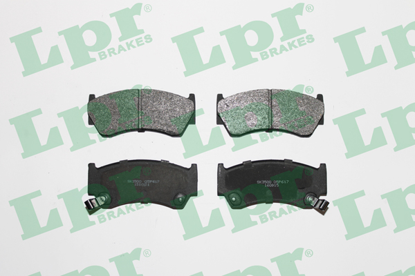 Set placute frana,frana disc 05P617 LPR