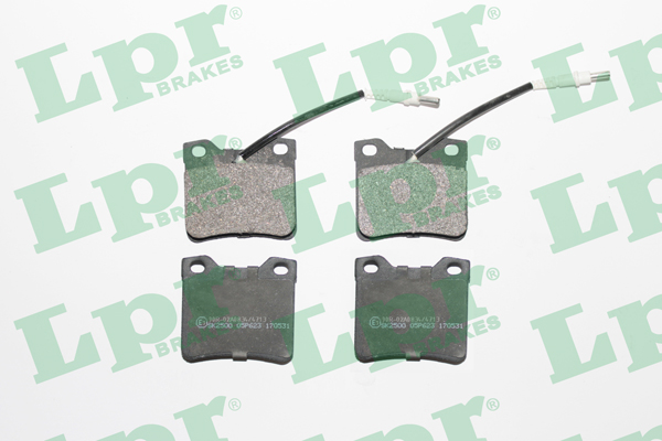 Set placute frana,frana disc 05P623 LPR