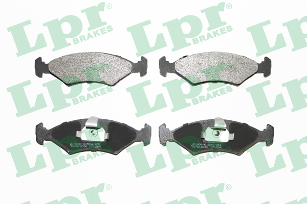 Set placute frana,frana disc 05P628 LPR