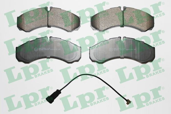 set placute frana,frana disc 05P684C LPR