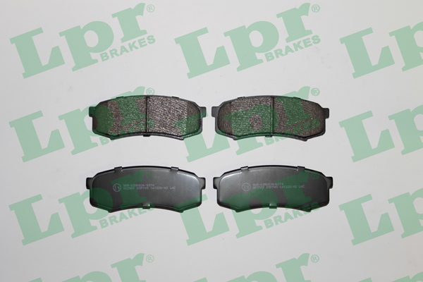 Set placute frana,frana disc 05P749 LPR