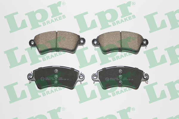 Set placute frana,frana disc 05P766 LPR