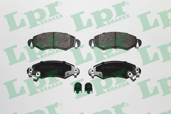 Set placute frana,frana disc 05P777 LPR