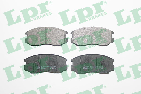 Set placute frana,frana disc 05P932 LPR