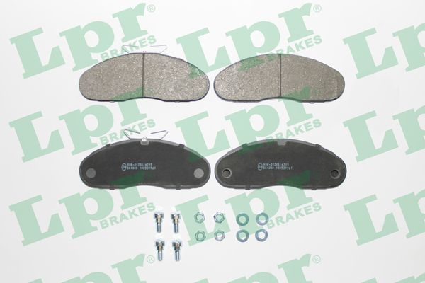 Set placute frana,frana disc 05P961 LPR