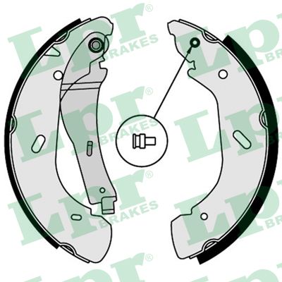 Set saboti frana 07790 LPR