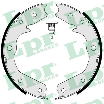 Set saboti frana, frana de mana 08970 LPR