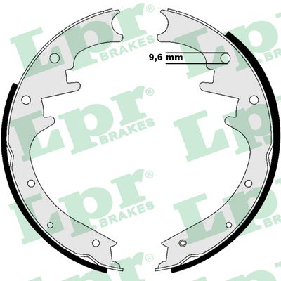 Set saboti frana 08990 LPR