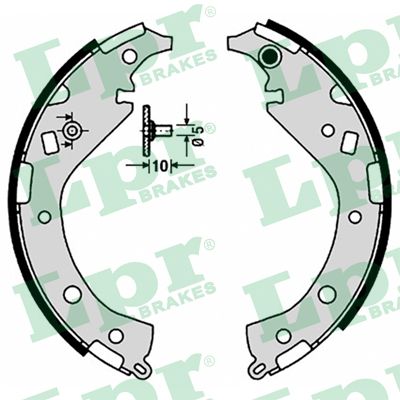 Set saboti frana 09170 LPR