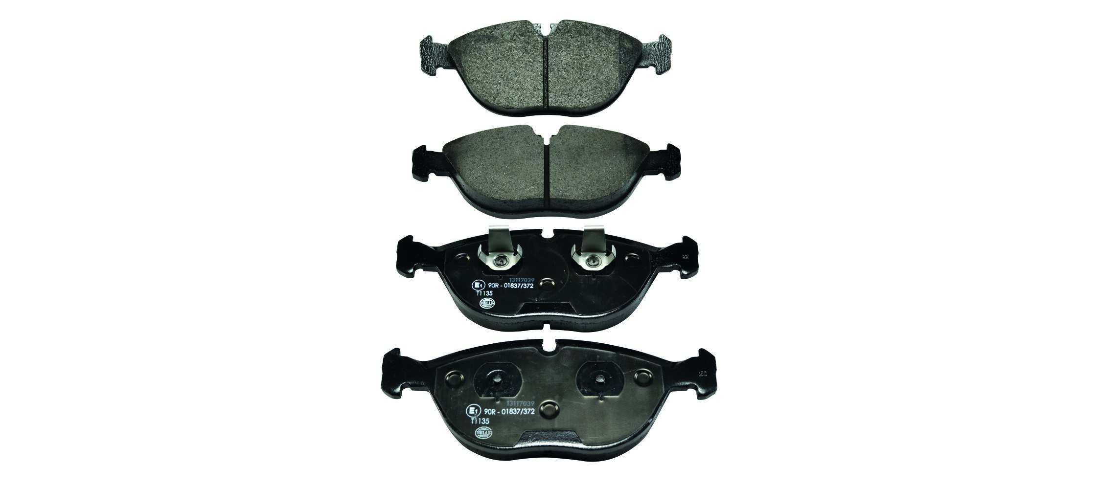 Set placute frana,frana disc 8DB 355 008-261 HELLA