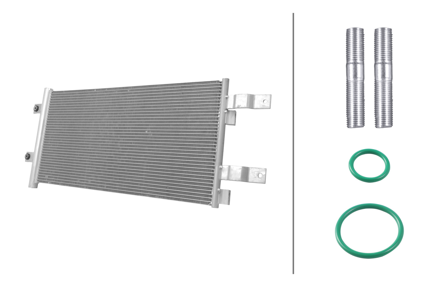 Condensator, climatizare 8FC 366 220-001 HELLA