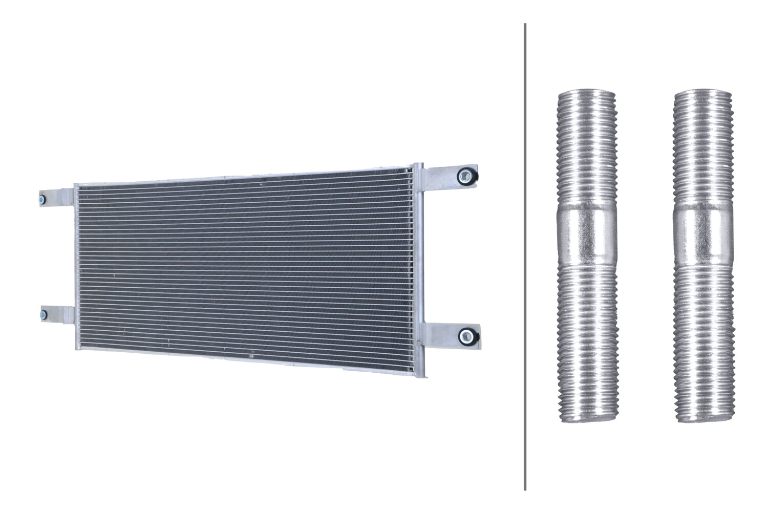 Condensator, climatizare 8FC 366 220-011 HELLA