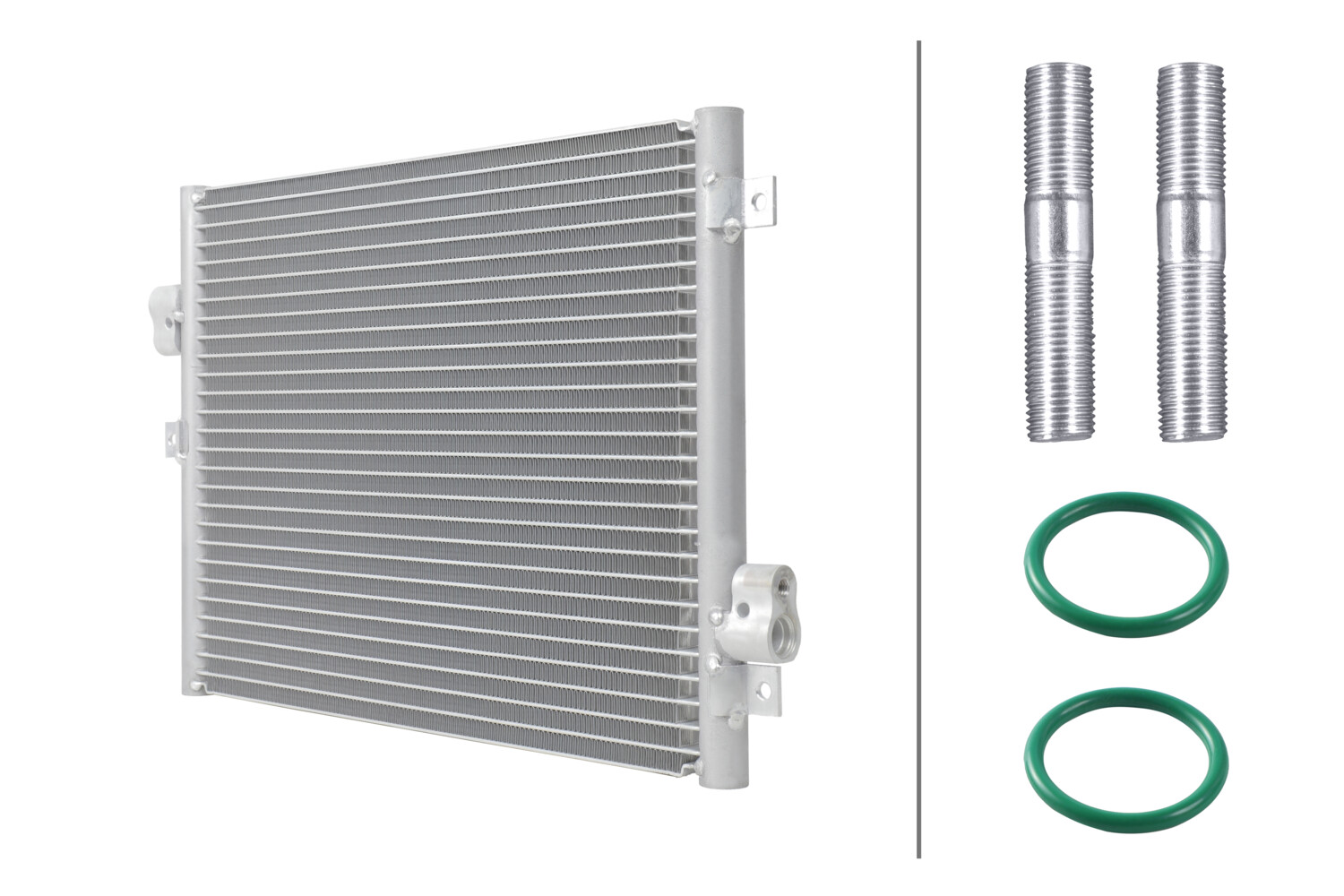 Condensator, climatizare 8FC 366 220-521 HELLA