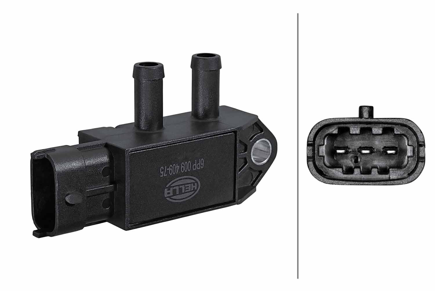 Senzor, presiune gaze evacuare 6PP 009 409-751 HELLA