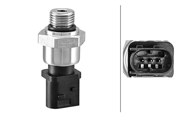Senzor, presiune gaze evacuare 6PP 009 409-661 HELLA