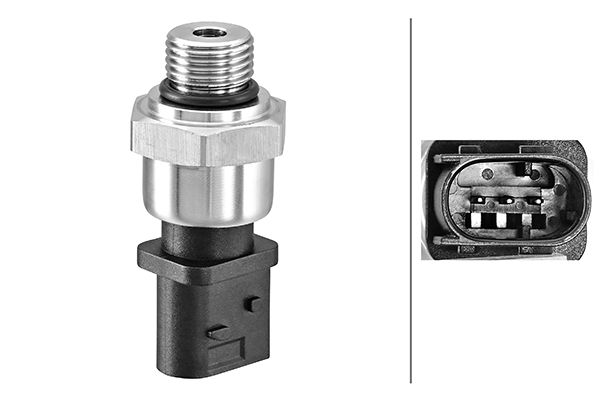 Senzor, presiune gaze evacuare 6PP 009 409-671 HELLA
