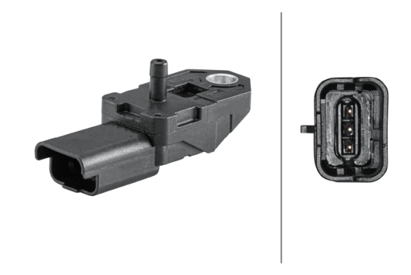 Senzor,presiune supraalimentare 6PP 358 152-341 HELLA