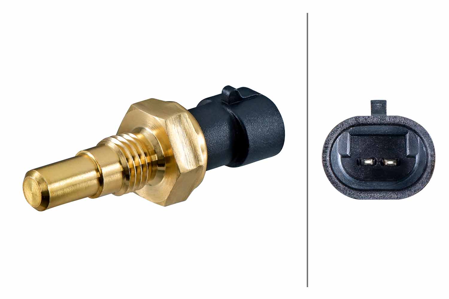 Senzor,temperatura lichid de racire 6PT 358 384-071 HELLA