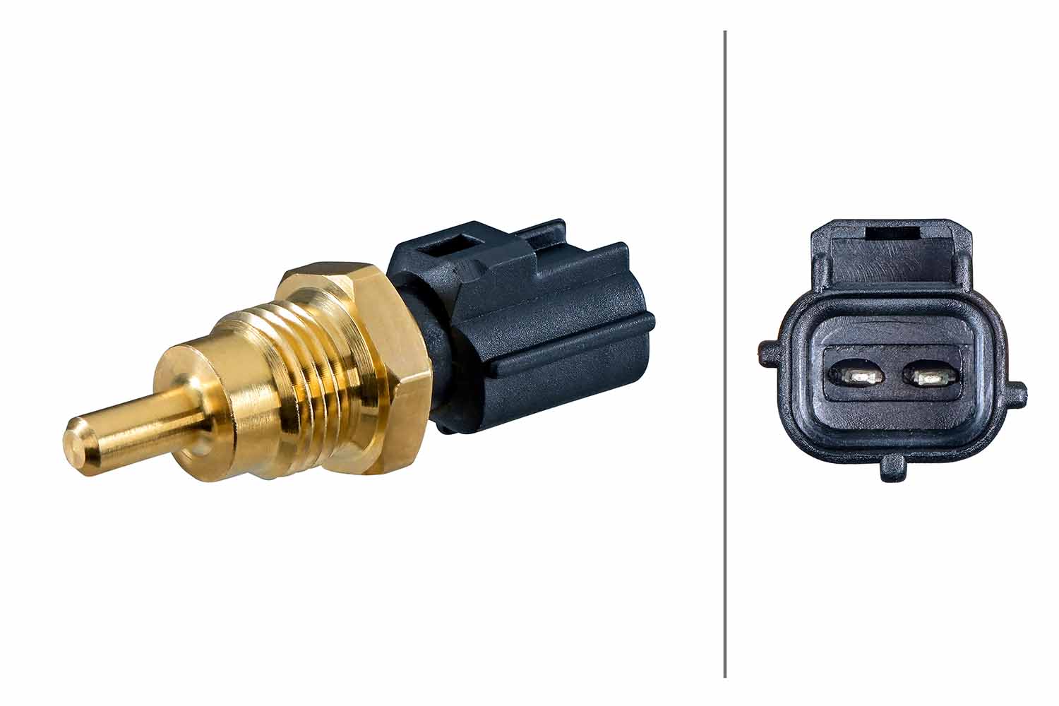 Senzor,temperatura lichid de racire 6PT 358 384-081 HELLA