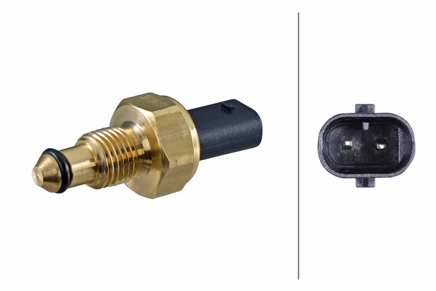 Senzor,temperatura lichid de racire 6PT 358 384-171 HELLA