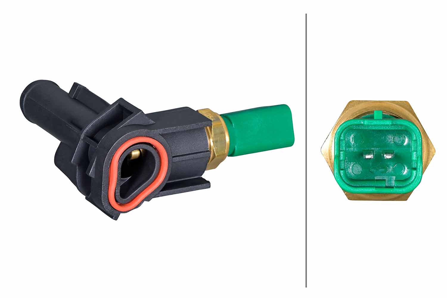 Senzor,temperatura lichid de racire 6PT 358 385-131 HELLA
