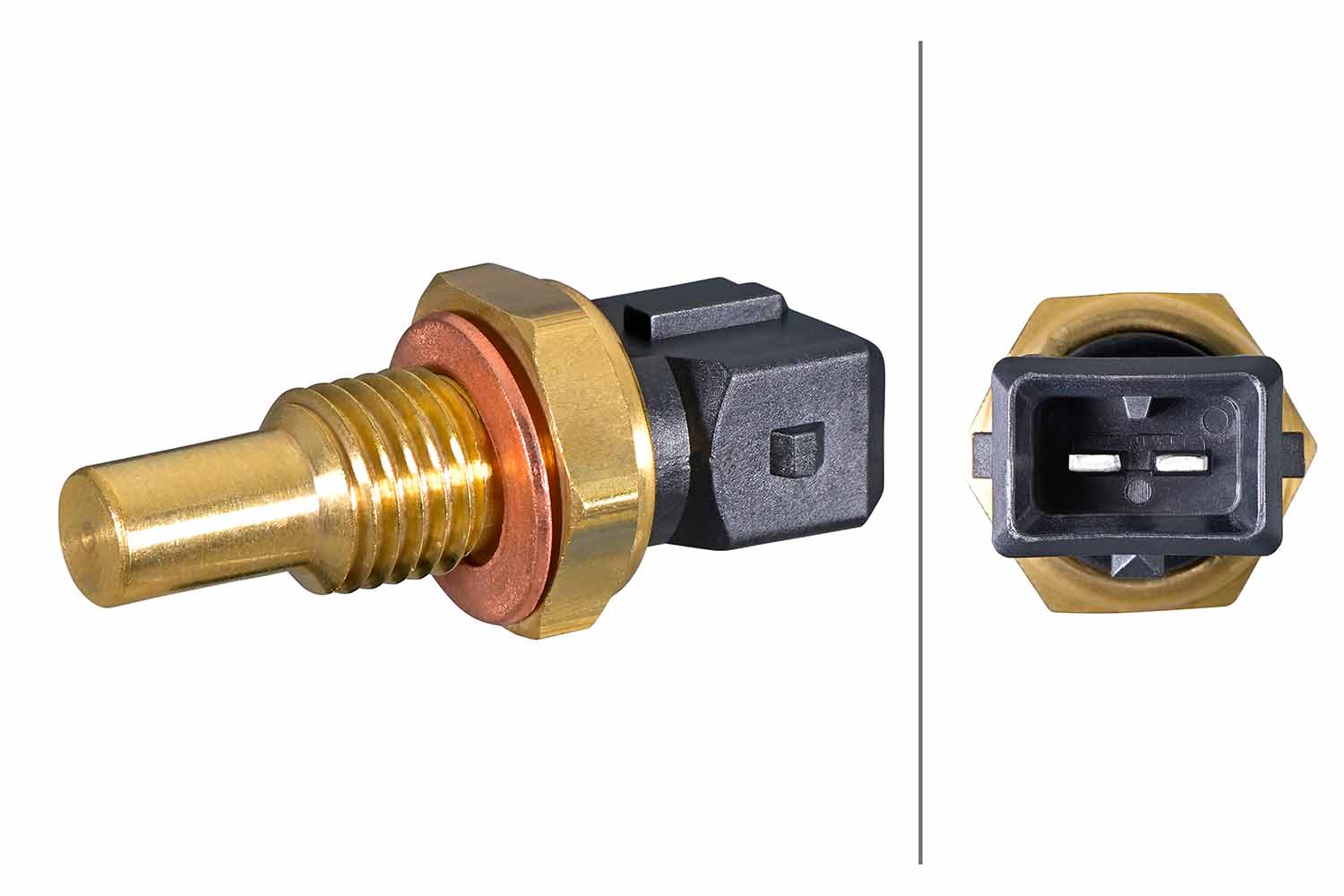 Senzor,temperatura lichid de racire 6PT 358 385-151 HELLA