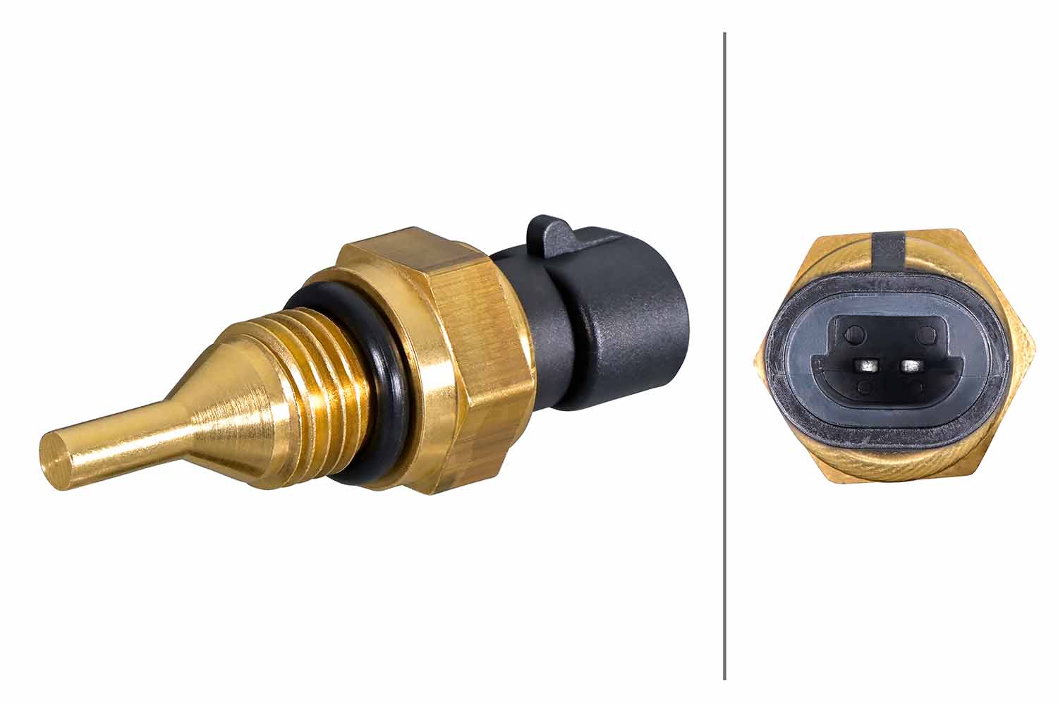 Senzor,temperatura lichid de racire 6PT 358 385-191 HELLA