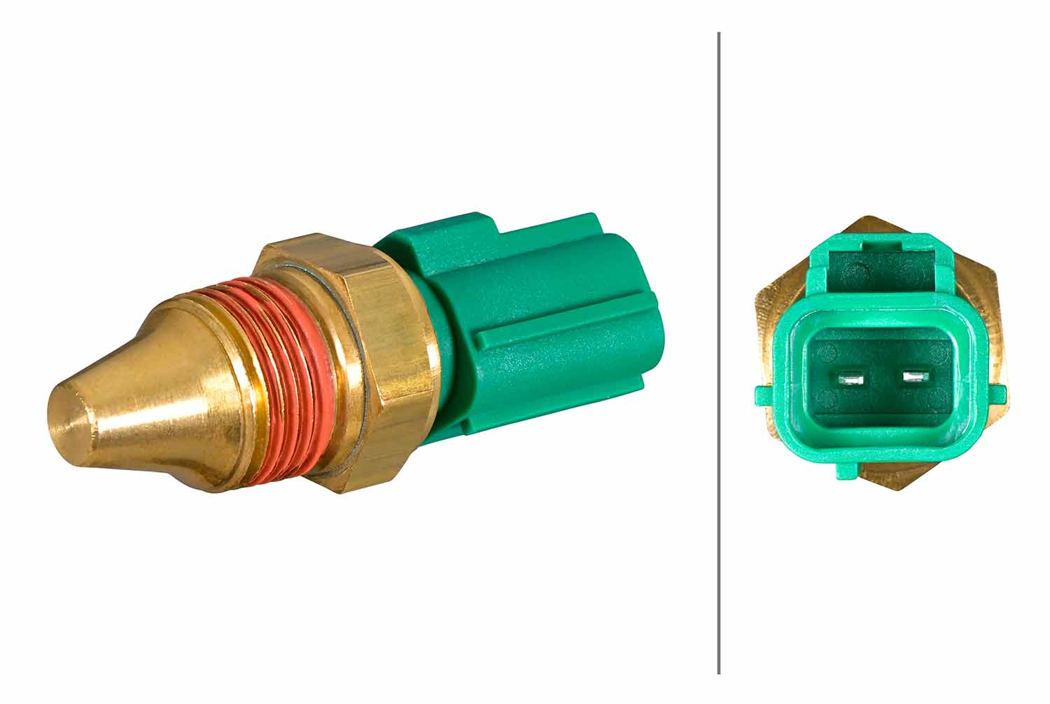Senzor,temperatura lichid de racire 6PT 358 385-281 HELLA