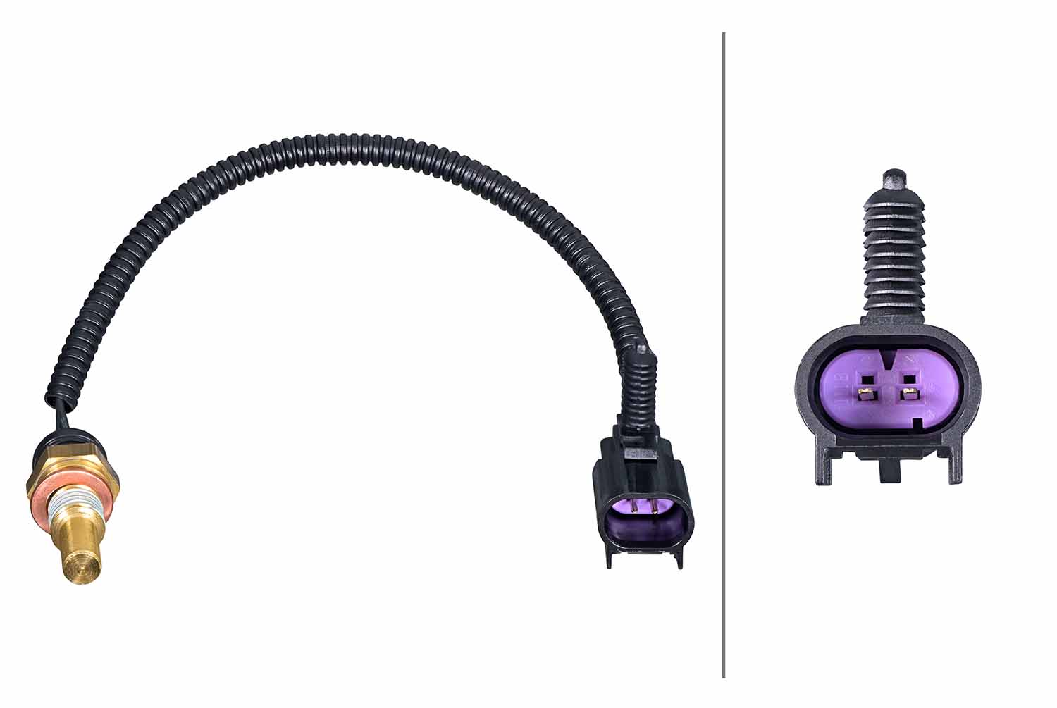 Senzor,temperatura lichid de racire 6PT 358 385-291 HELLA