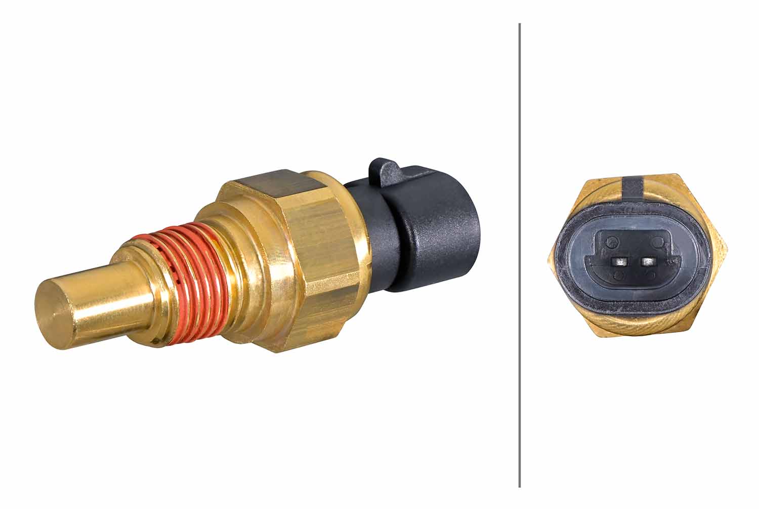 Senzor,temperatura lichid de racire 6PT 358 385-331 HELLA