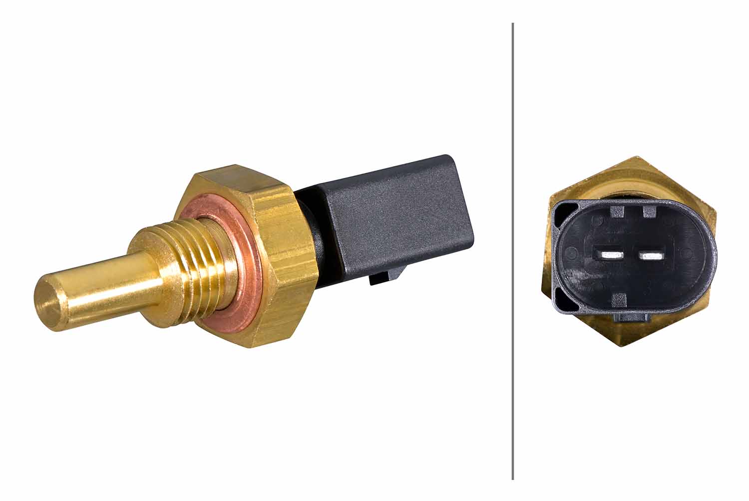 Senzor,temperatura lichid de racire 6PT 358 385-391 HELLA