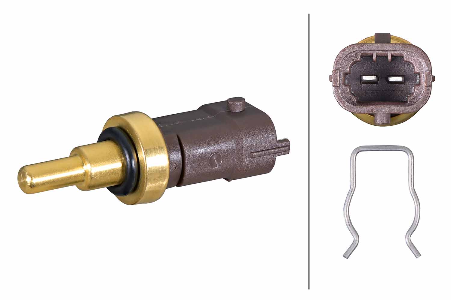 Senzor,temperatura lichid de racire 6PT 358 385-431 HELLA