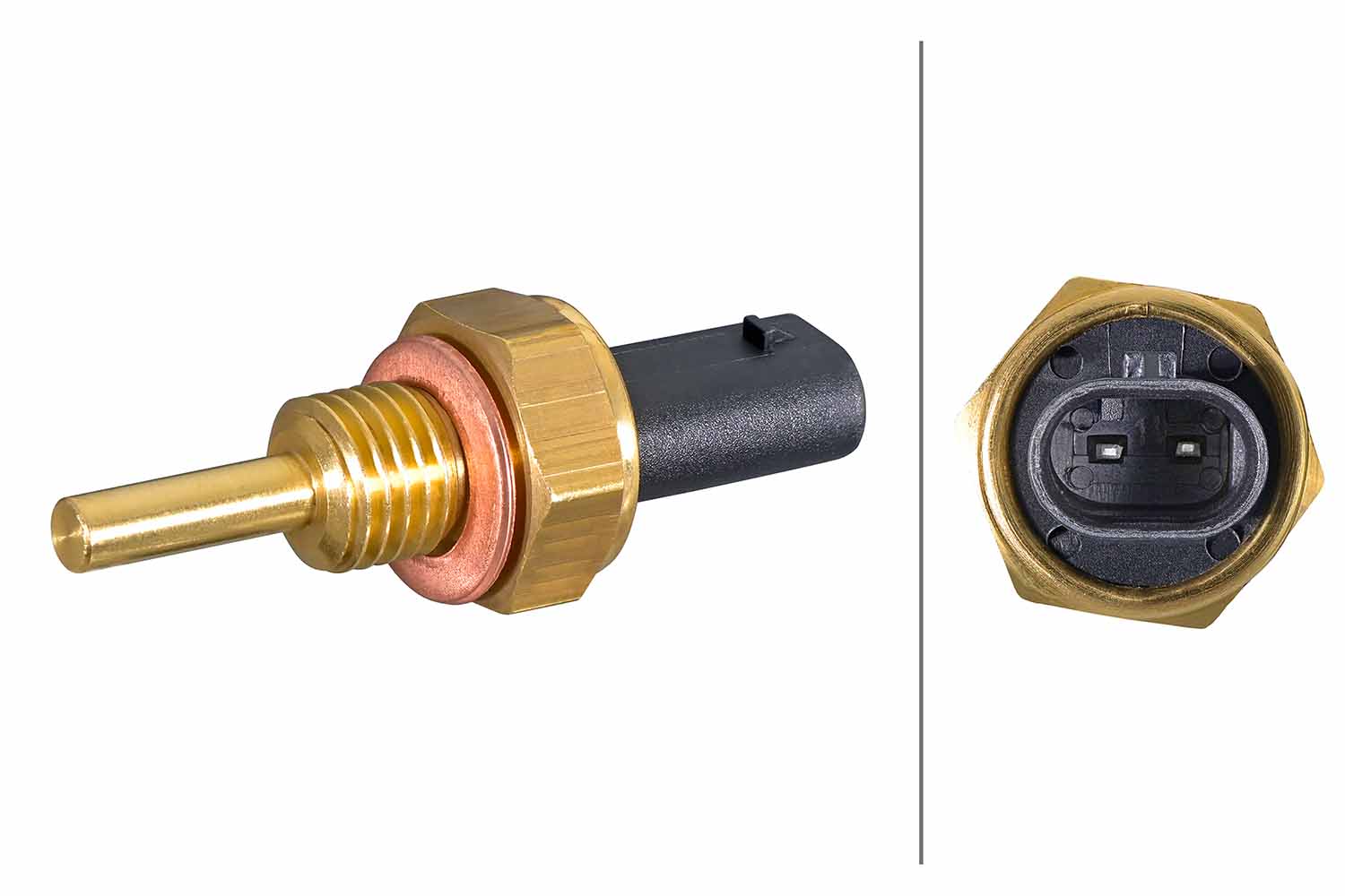 Senzor,temperatura lichid de racire 6PT 358 385-441 HELLA