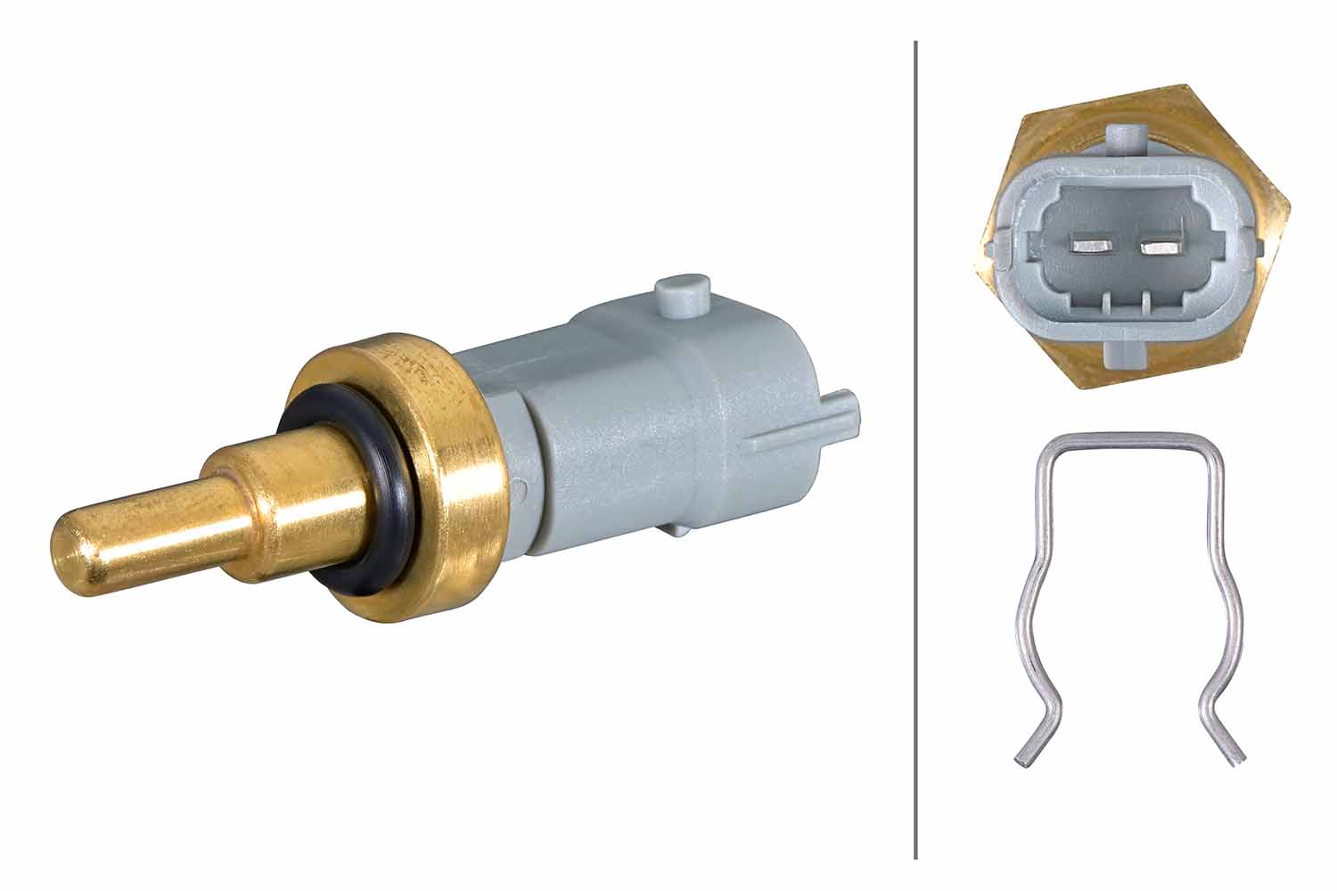 Senzor,temperatura lichid de racire 6PT 358 385-511 HELLA