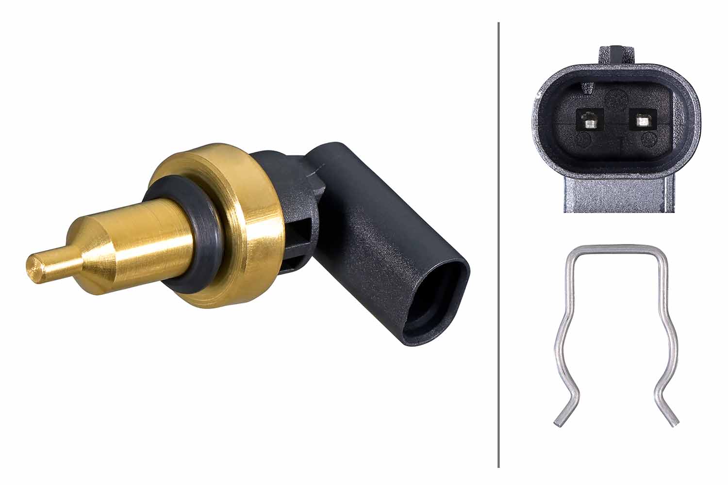 Senzor,temperatura lichid de racire 6PT 358 385-571 HELLA