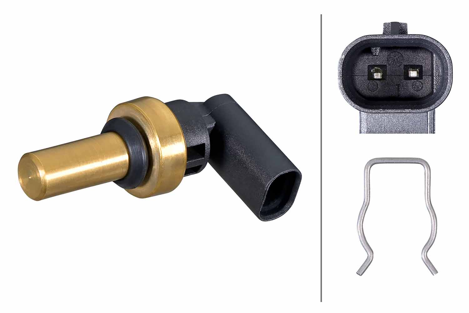 Senzor,temperatura lichid de racire 6PT 358 385-581 HELLA