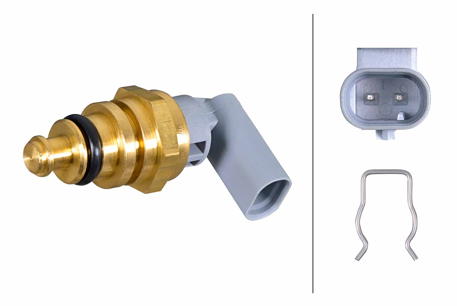 Senzor,temperatura lichid de racire 6PT 358 385-601 HELLA