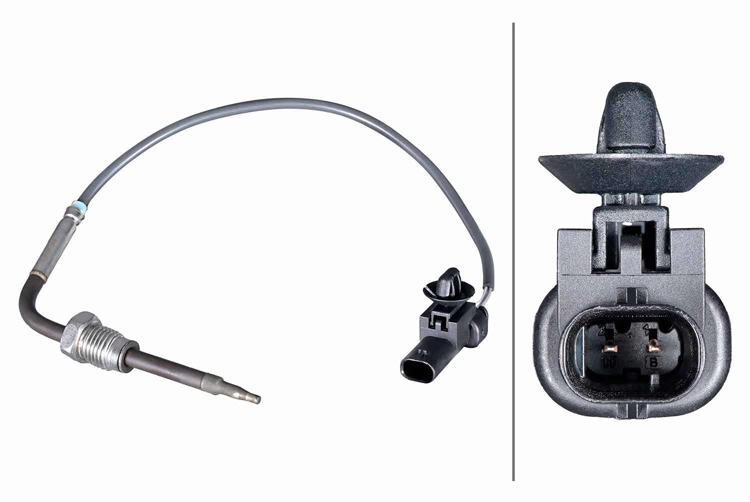 Senzor, temperatura gaze evacuare 6PT 358 226-111 HELLA