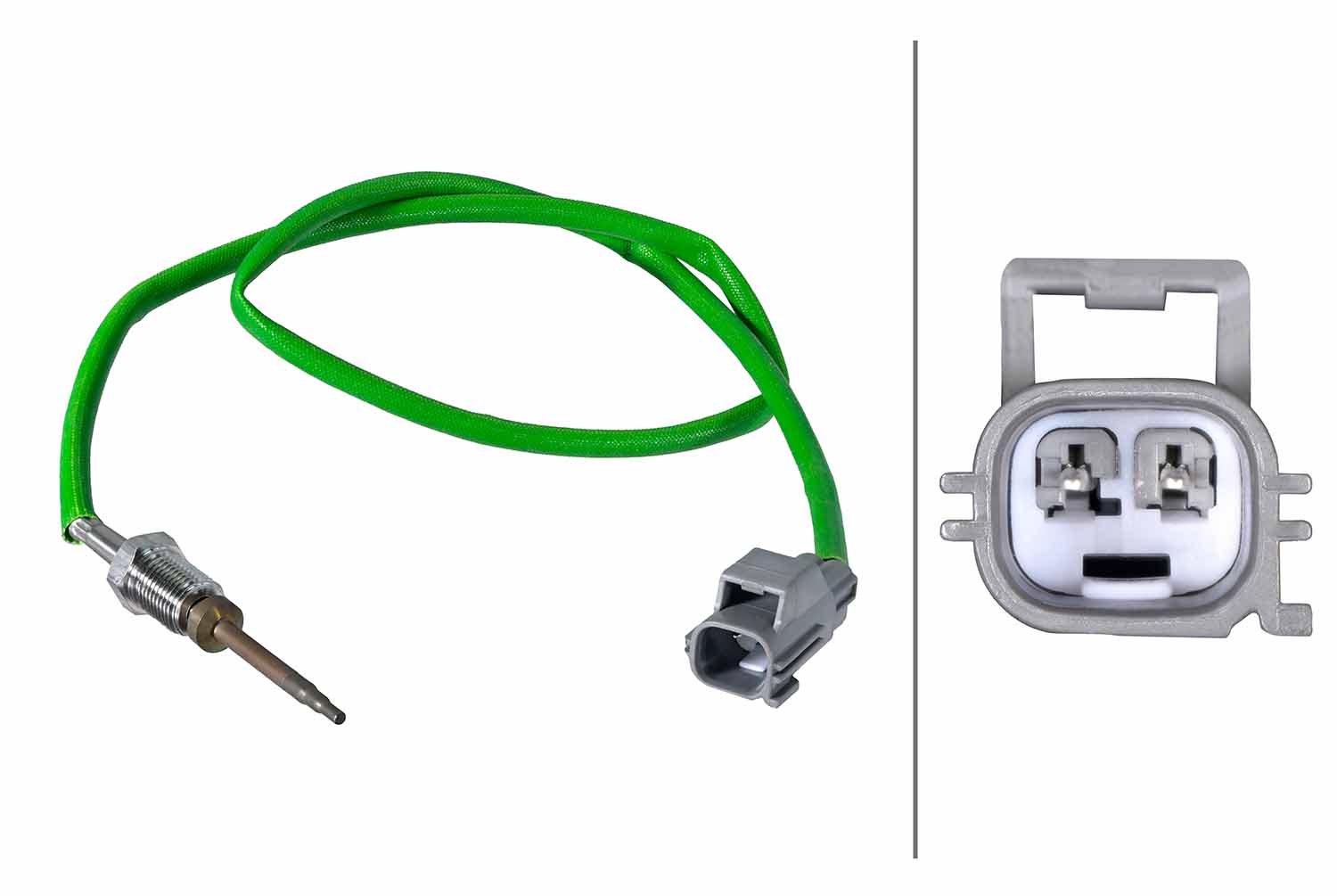 Senzor, temperatura gaze evacuare 6PT 358 226-421 HELLA
