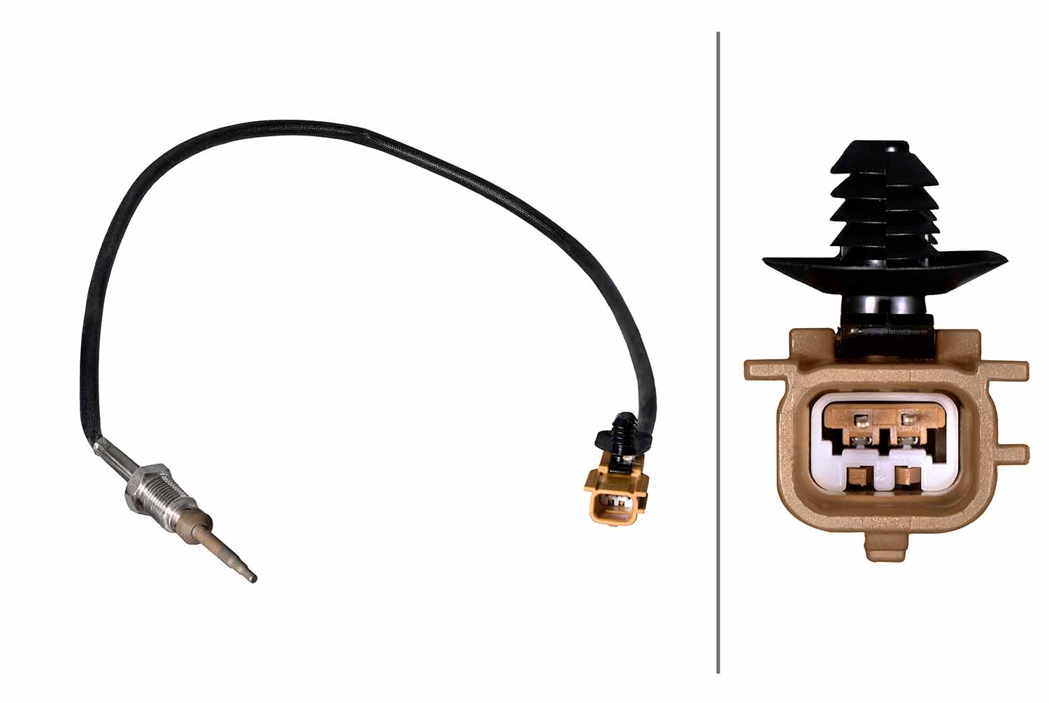 Senzor, temperatura gaze evacuare 6PT 358 226-561 HELLA