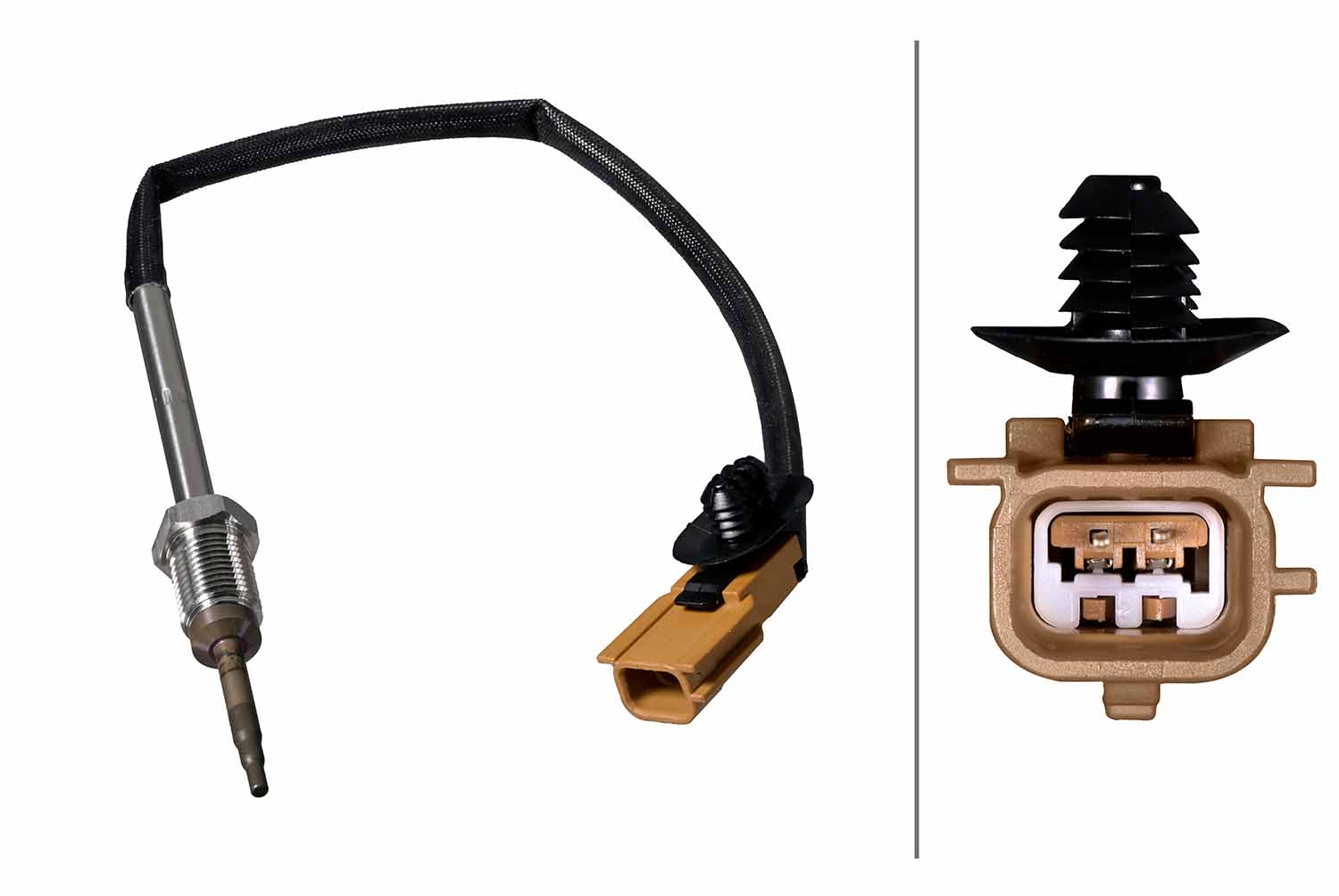 Senzor, temperatura gaze evacuare 6PT 358 226-581 HELLA