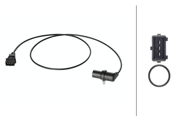 Senzor impulsuri, arbore cotit 6PU 009 146-651 HELLA