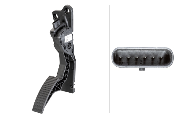 Senzor, pedala acceleratie 6PV 933 966-751 HELLA