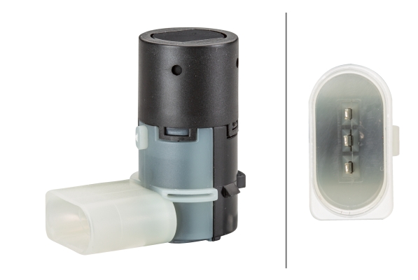Sensor, ajutor parcare 6PX 358 141-241 HELLA