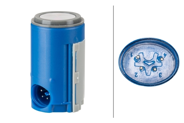 Sensor, ajutor parcare 6PX 358 141-291 HELLA