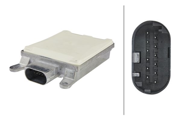 Unitate control, sistem asistare schimbarea benzii de mers 6PZ 009 014-721 HELLA