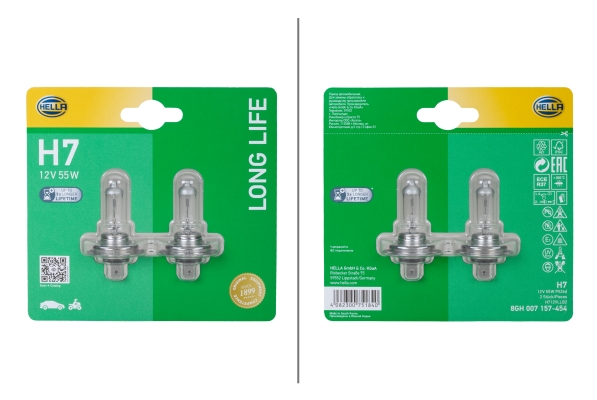 Bec, far principal 8GH 007 157-454 HELLA