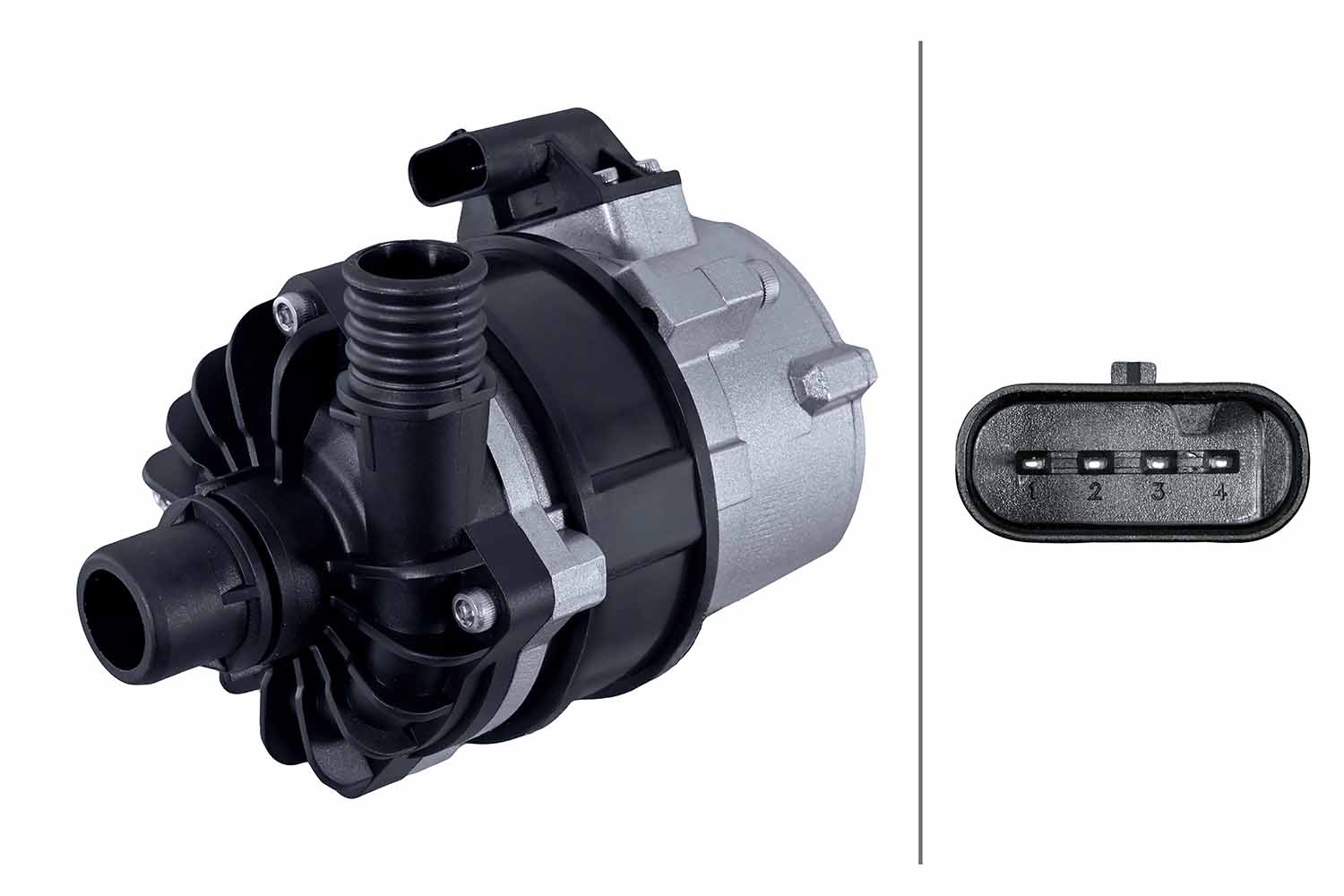 Pompă de apă suplimentară (circuitul apei de răcire) 8TW 358 413-121 HELLA